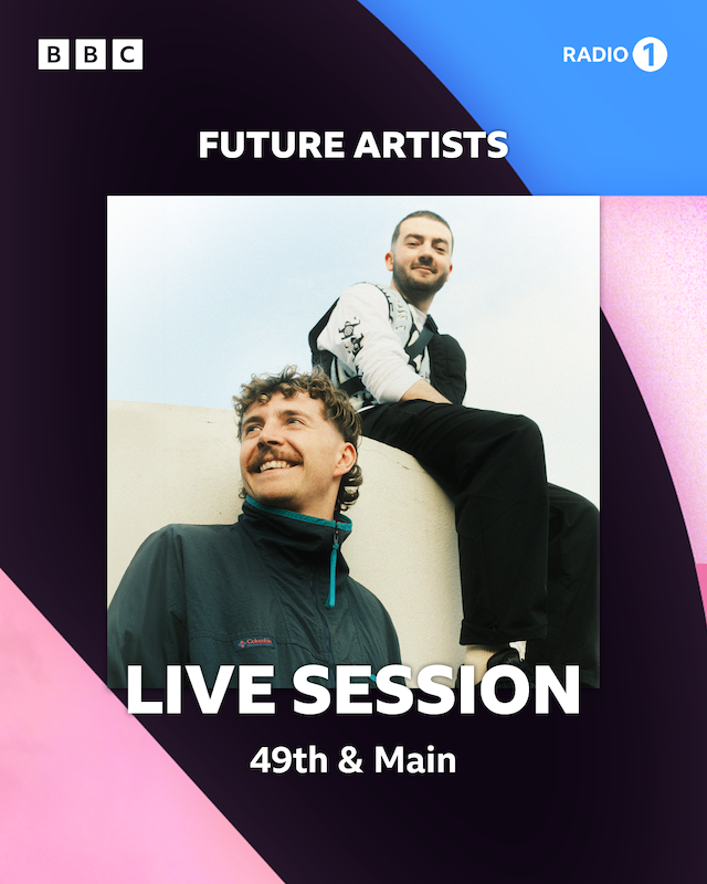 YourArmy's tweet image. Anyone else obsessed with @49thandMain?🤌

Last night their live session for @sianelerievans hit the airwaves, including a v special cover... 👀 

#radiopromotions #bbcradio1