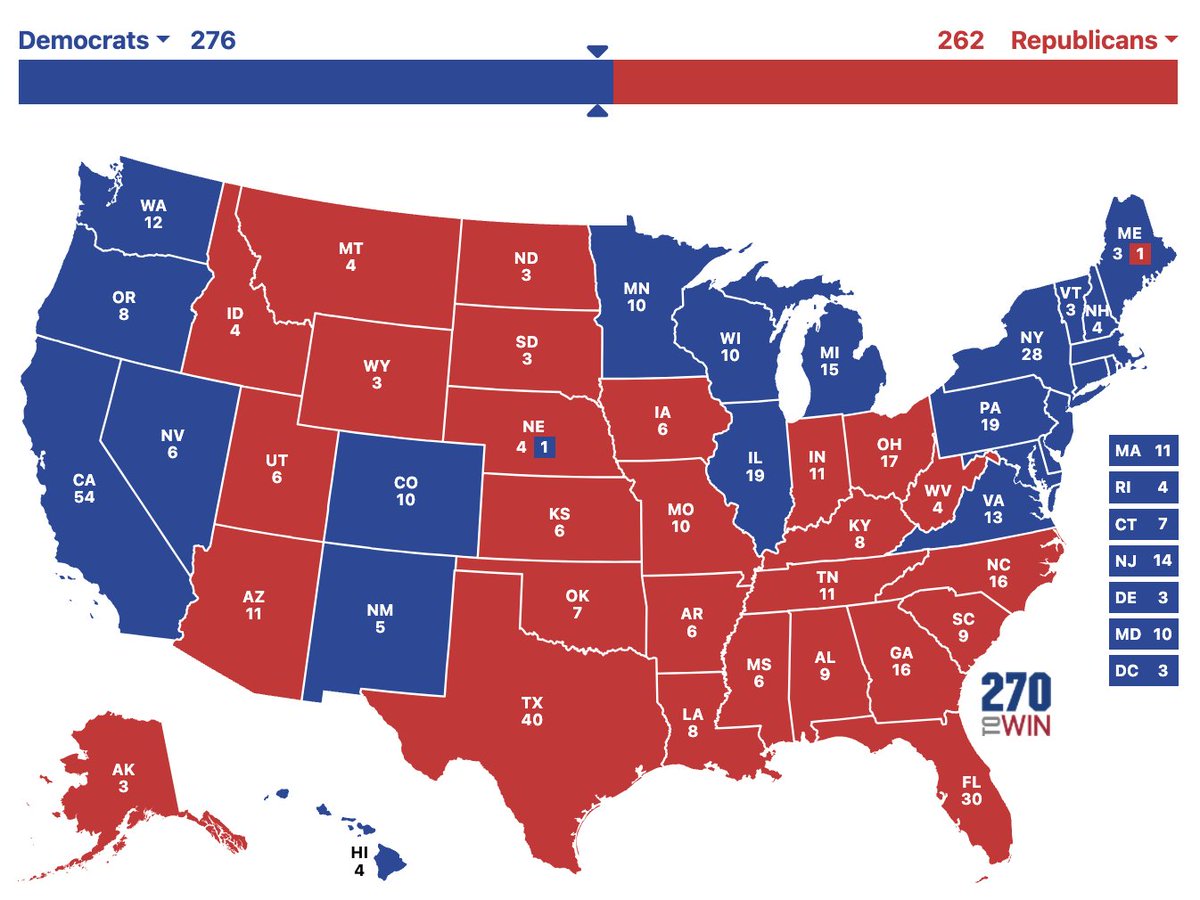 StatisticUrban's tweet image. I think we are underrating the chances of this map.
