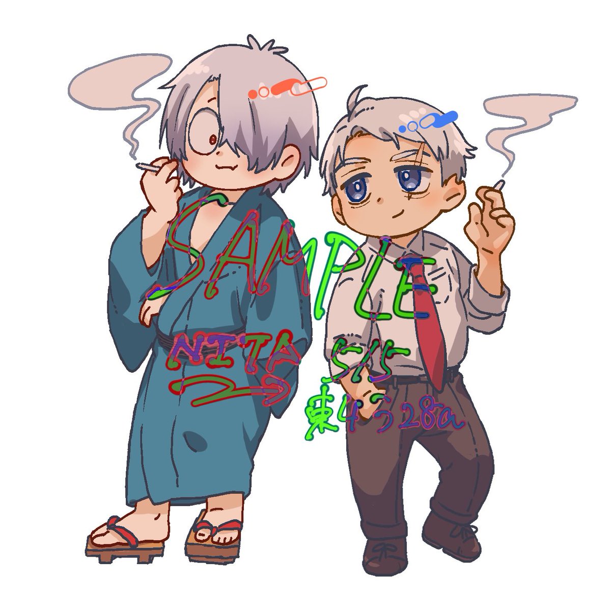 #みんなのデフォ絵と等身絵の比較が見たい 