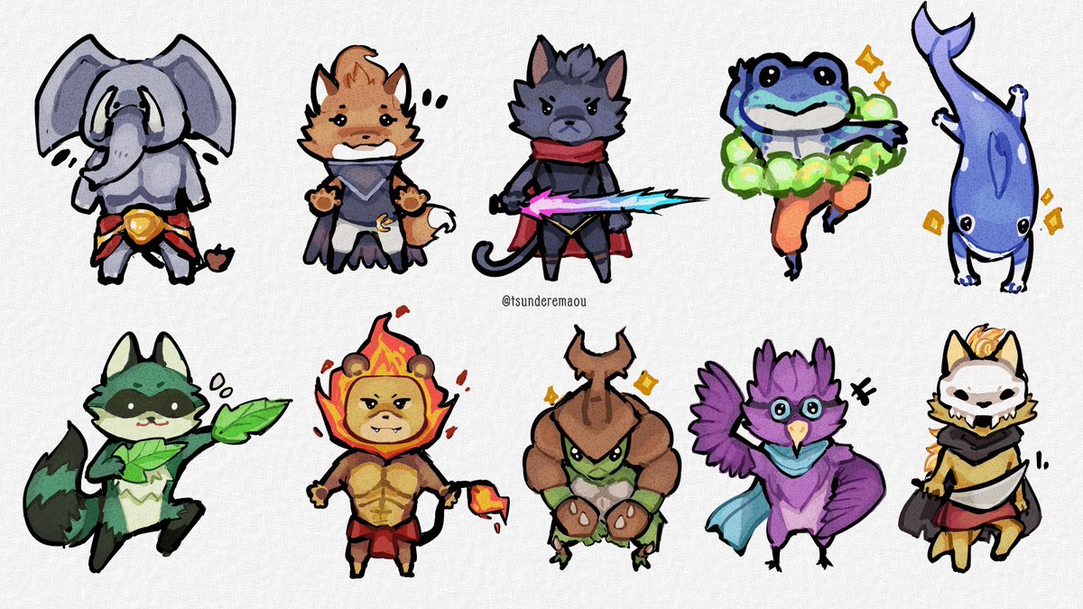 I underestimated how long this would take but i completed it :] 

Looking forward to play <a href="/RivalsOfAether/">Rivals of Aether II</a> 
#rivalsofaether #rivalsofaetherfanart