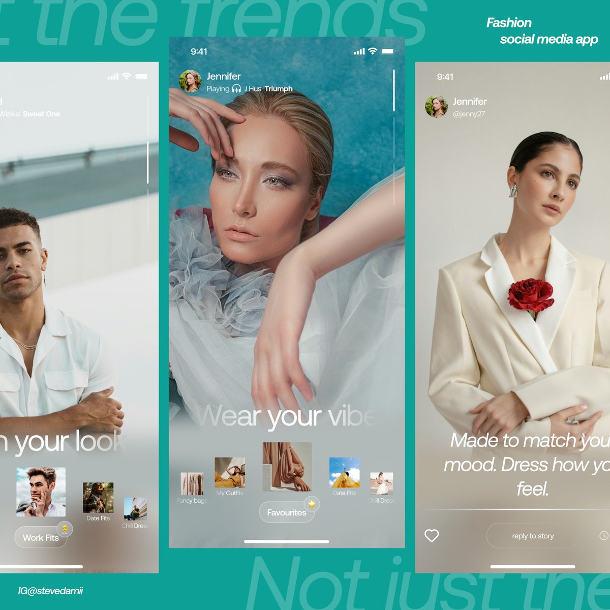 stevedami9's tweet photo. Excited to share this fashion and social media app concept design ✨

Let's collaborate and bring your ideas to life 🚀

#uidesigner #productdesigner #startupdesigner #startup #app #fashion #ai #socialmedia #mobileapp https://t.co/FmcdLK5zwv