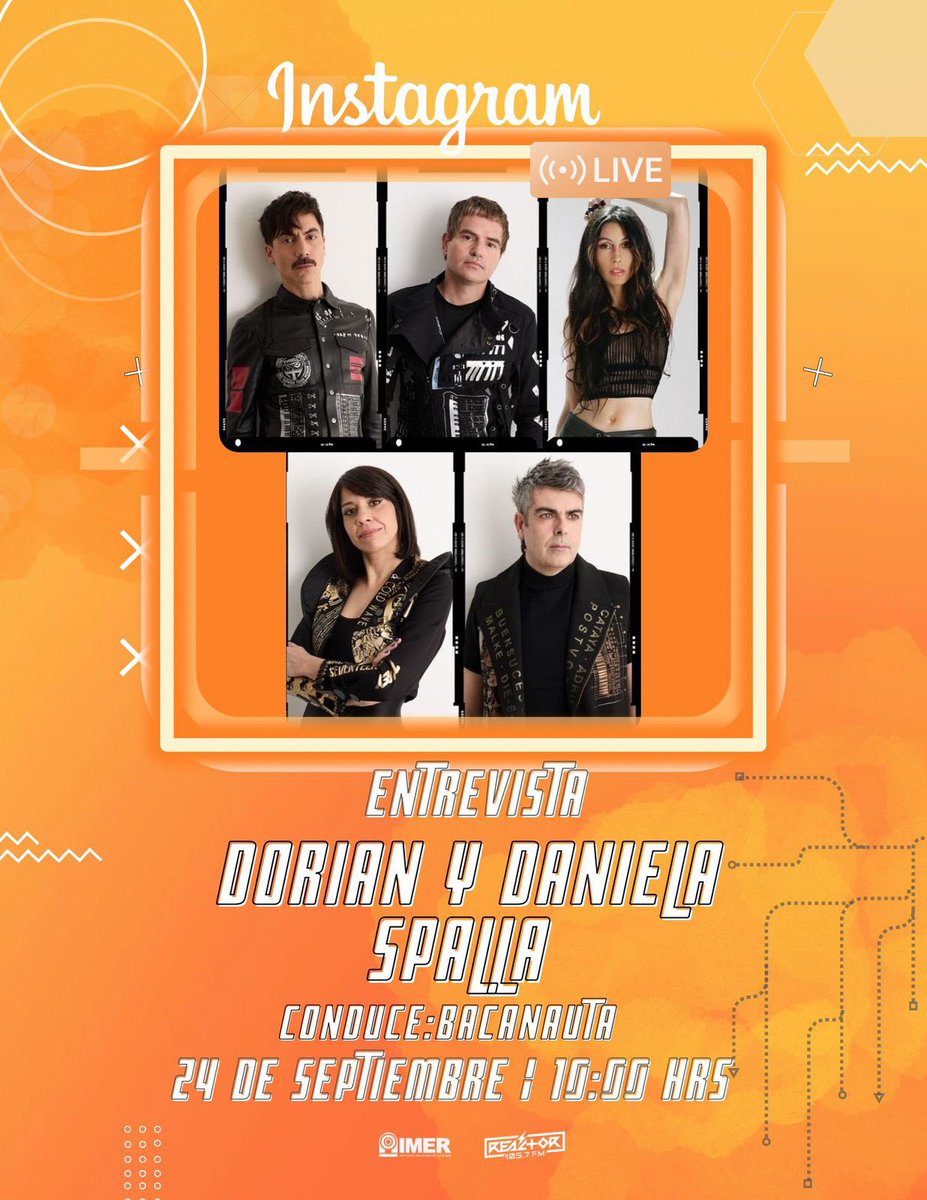 No te pierdas la entrevista a <a href="/Dorian_Oficial/">Dorian</a>  quien nos estará hablando de su nuevo single 🔥🔥🔥