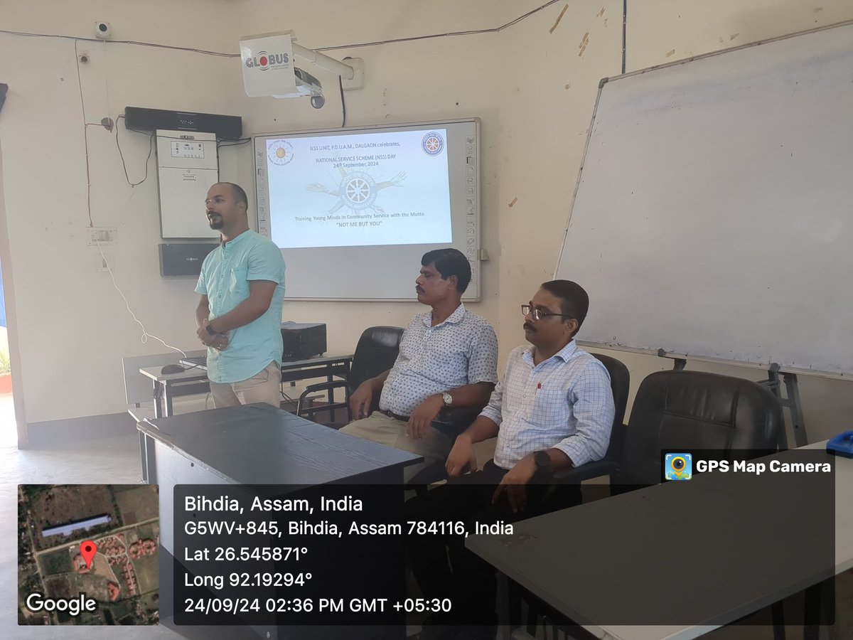 PduamNss's tweet photo. Celebration of NSS Day 2024 by PDUAM Dalgaon. @DrRanjanKrKaka1 @nss_rdguwahati https://t.co/h3EW2Bszv8