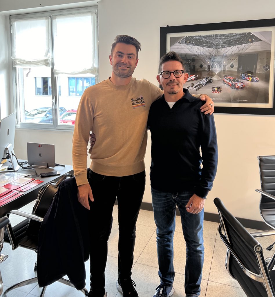 jack_harvey93's tweet photo. That’s a fantastic day ☝🏻 in Italy 🇮🇹 Got to catch up with my old karting team @BirelART ❤️ I have so much respect for Big Ron and everyone here. So many great memories. My OG bossman! https://t.co/kFpft6XGaP