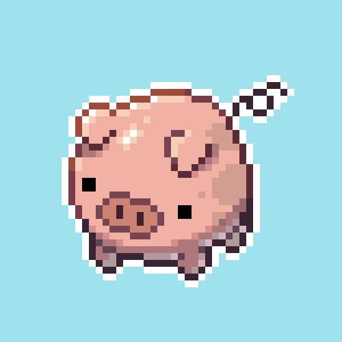 teliivision's tweet image. felt like messing with pixels, have some little farm guys