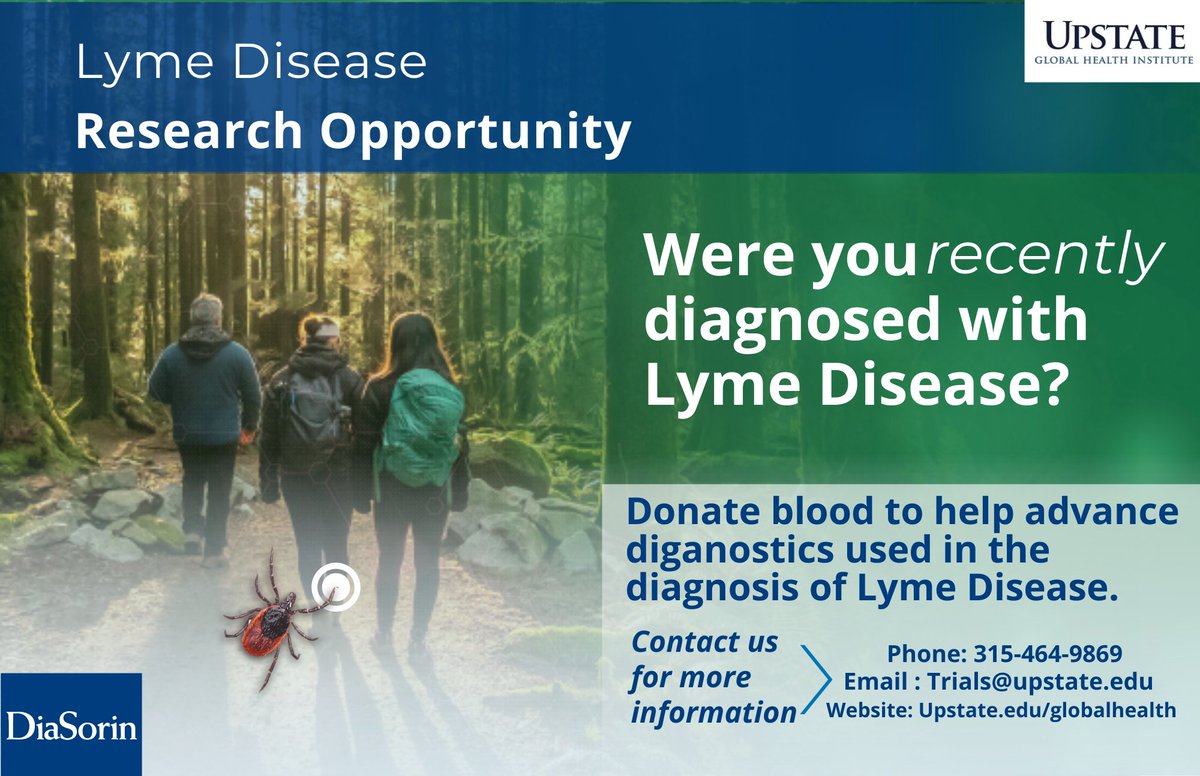 Contact us for more information:
* Trials@upstate.edu
* 315-464-9869
* Upstate.edu/globalhealth

#thinkglobalactlocal 
#upstatestrong