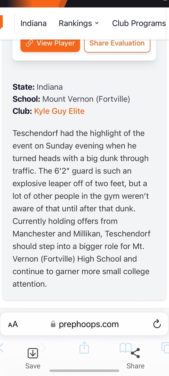 tannertesch1's tweet photo. Thank you for the write-ups!

@BRamseyKSR @PrepHoopsIN #PHExpoIN https://t.co/9qyWgNSJCU