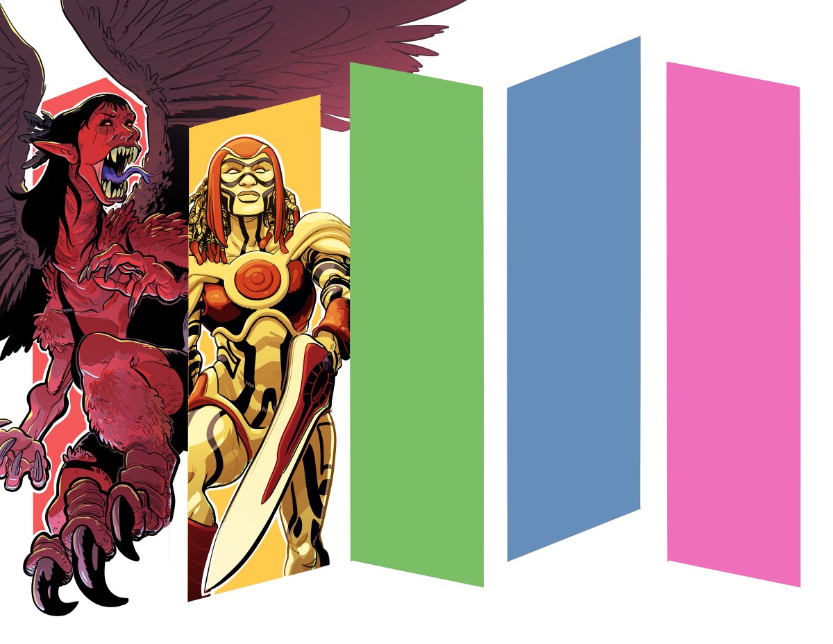 karen_xmenfan's tweet image. Isca the Unbeaten 💛🌈 #marvelfanart #xmen #isca #xofswords #colorbars2024