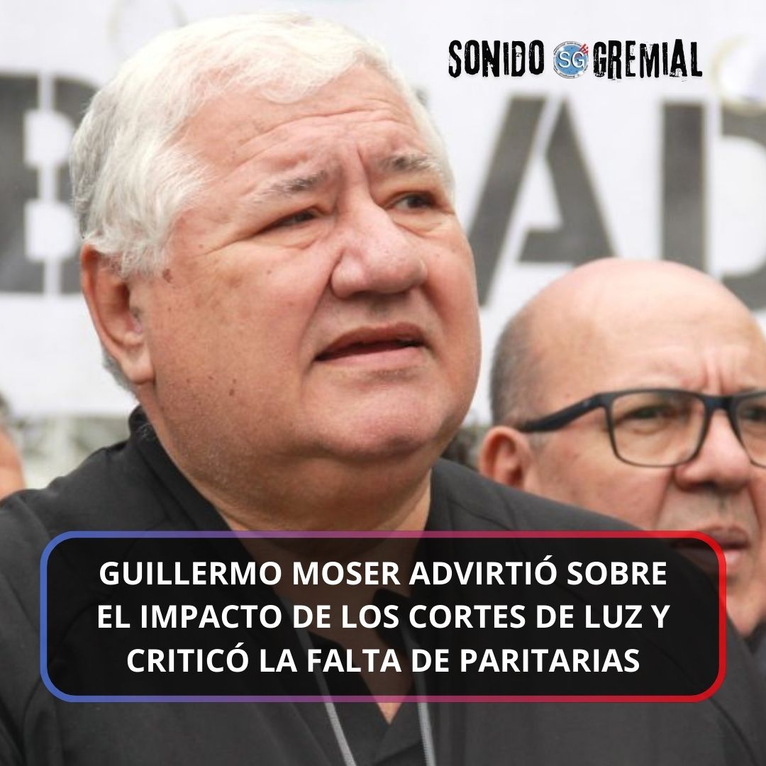 🪫🔜🔦El titular de la <a href="/CATHEDAINFORMES/">CATHEDA INFORMES</a> y principal dirigente de Luz y Fuerza avisó sobre las variables que pueden conducir a que falte la energía durante el verano, sumado a los cortes de luz que anuncia el Gobierno
🔵🔴
sonidogremial.com.ar/guillermo-mose…