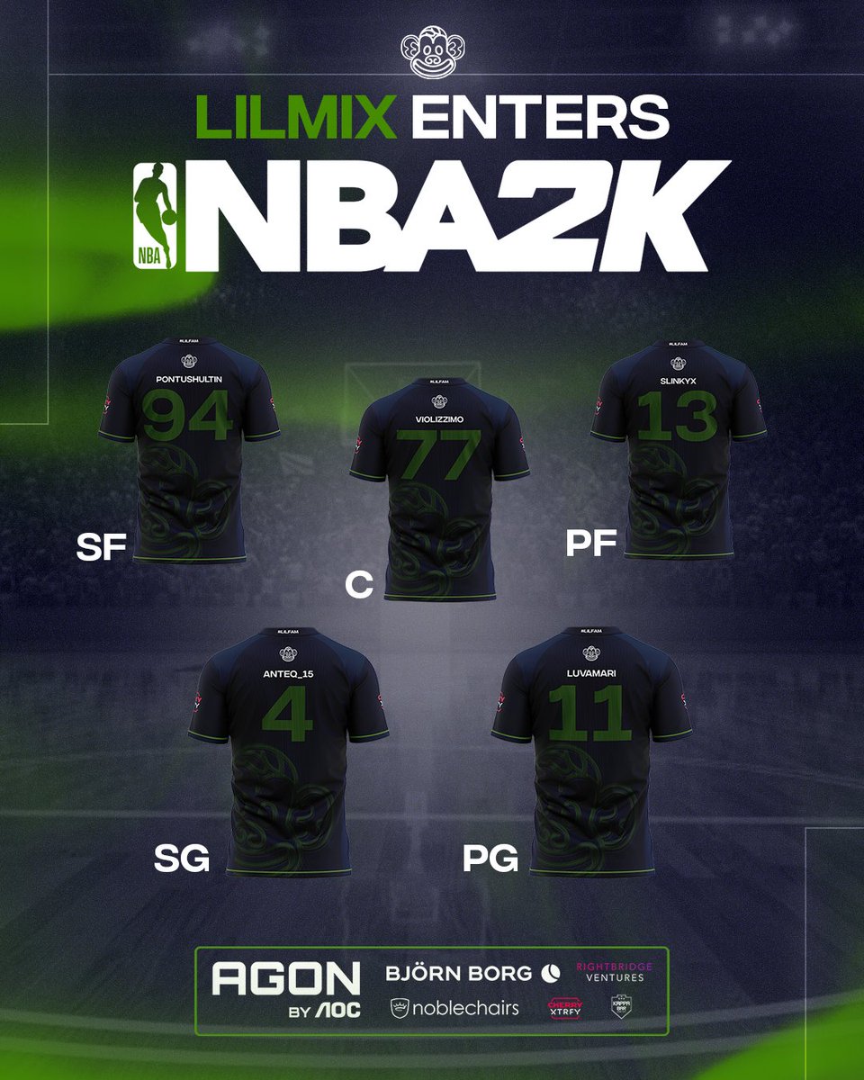 [#NBA2K25]

Our #NBA2K25 team is competing in <a href="/EuroHoops2K/">𝗘𝘂𝗿𝗼 𝗛𝗼𝗼𝗽𝘀 𝟮𝗞</a> tournament starting later this month!
We're excited to follow their journey, and we hope you're just as hyped as we are! 🏀

Join us in giving them a warm welcome to the family! 🙌🐒 

✨Meet the squad: 
<a href="/LuvAmari_/">𝓐𝓶𝓪𝓻𝓲</a>