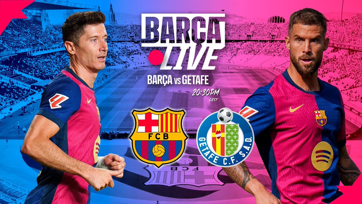 🔴 BARÇA LIVE | FC BARCELONA VS GETAFE | LA LIGA 24/25 ⚽ dlvr.it/TDdLNC
