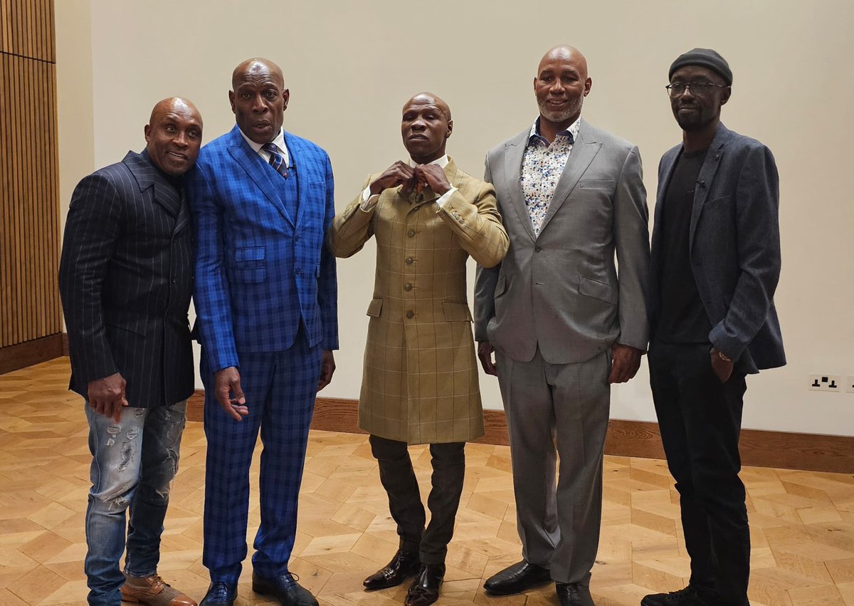 Its a busy week got together last night with my pals Lennox, Nigel, Chris &amp; the producer for the Bafta showing of our new film Four Kings out this week on Prime got to be the Oscars next surely? Here is a teaser 
youtube.com/watch?v=hXKrvB…