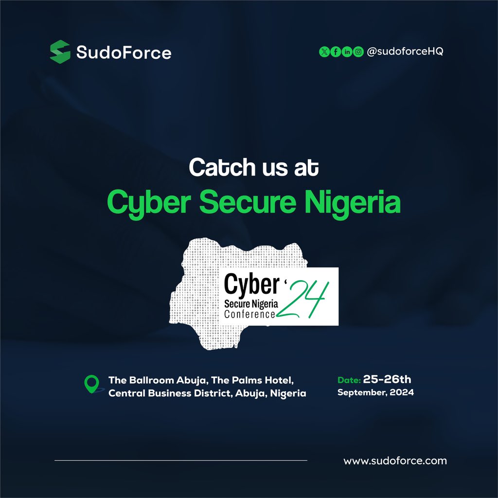 Come to our exhibition stand to see real time hardware hacking in action.

It’s going to be a great time at #cybersecurenigeria.

There will be gifts and merch, trust us you don’t want to miss this!

#cybersecurity #infosec
