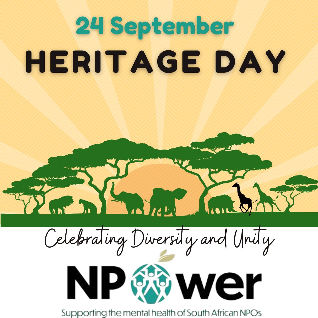 npowersa's tweet photo. On the 24th of September is South African Heritage Day. It is a day that recognises and celebrates the cultural diversity of the country.

Happy Heritage! Let's celebrate unity and diversity, which makes South Africa the special and beautiful place we are part of. https://t.co/nGB6VMNVKF