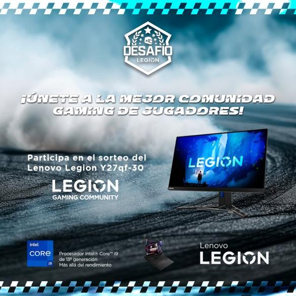 ¿Quieres un MONITOR LENOVO LEGION 2K de 27´ ultra-rápido y potente?

¡Lo SORTEAMOS gracias a <a href="/LenovoES/">Lenovo España</a>! Tan solo entra a la Comunidad y comenta: 

¿En qué circuito de iRacing os gustaría que se desarrollase el próximo Desafío Legion?

✅Participa: lnv.gy/3zuPvzw