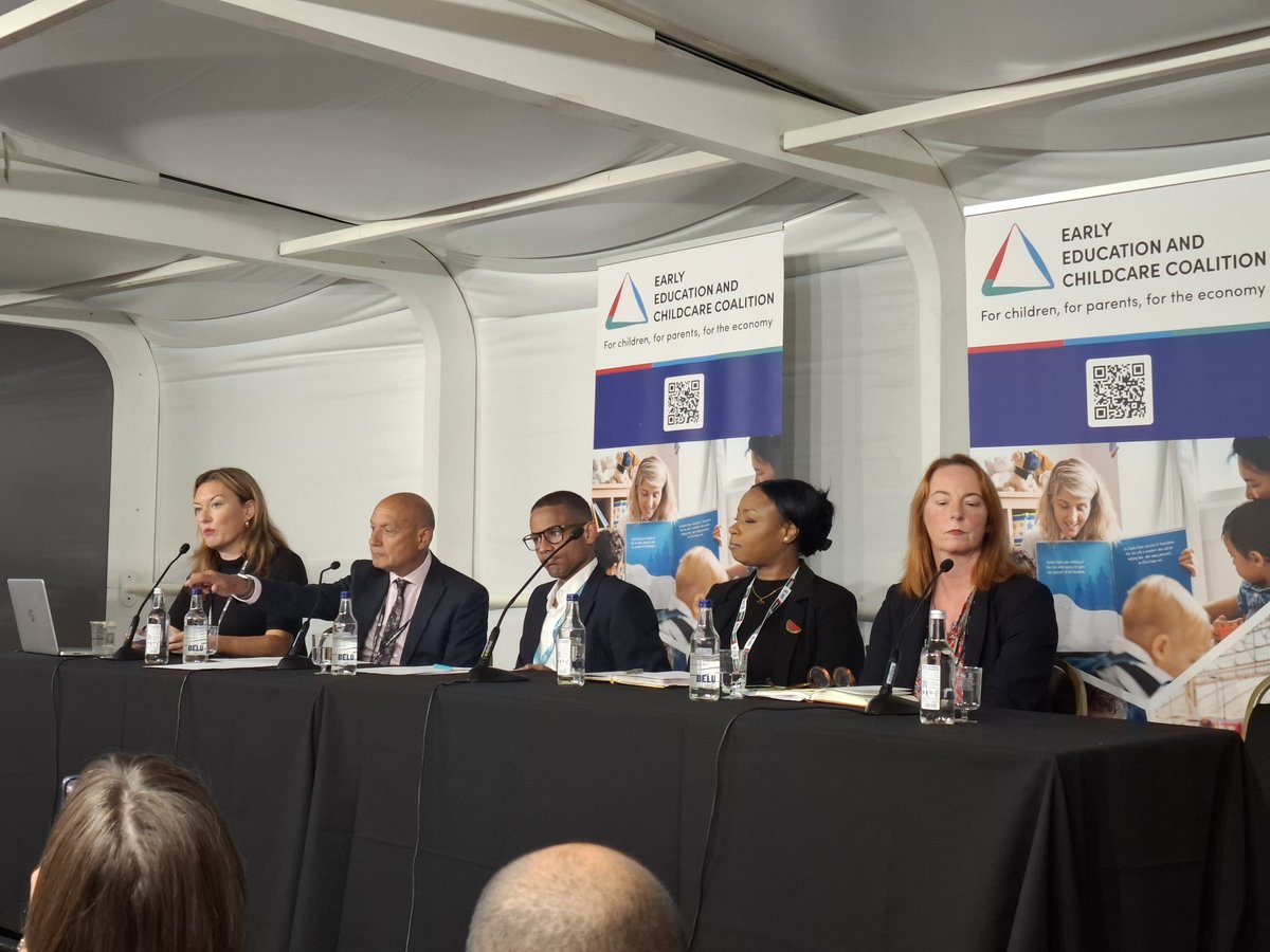Brilliant #earlyyears panel organised by the <a href="/CoalitionEdCare/">Early Education and Childcare Coalition</a> focusing on our workforce. Opening message for the government is that the sector appreciates the openness to working together. 'Listening is where it starts, and that needs to lead to planning and action.'