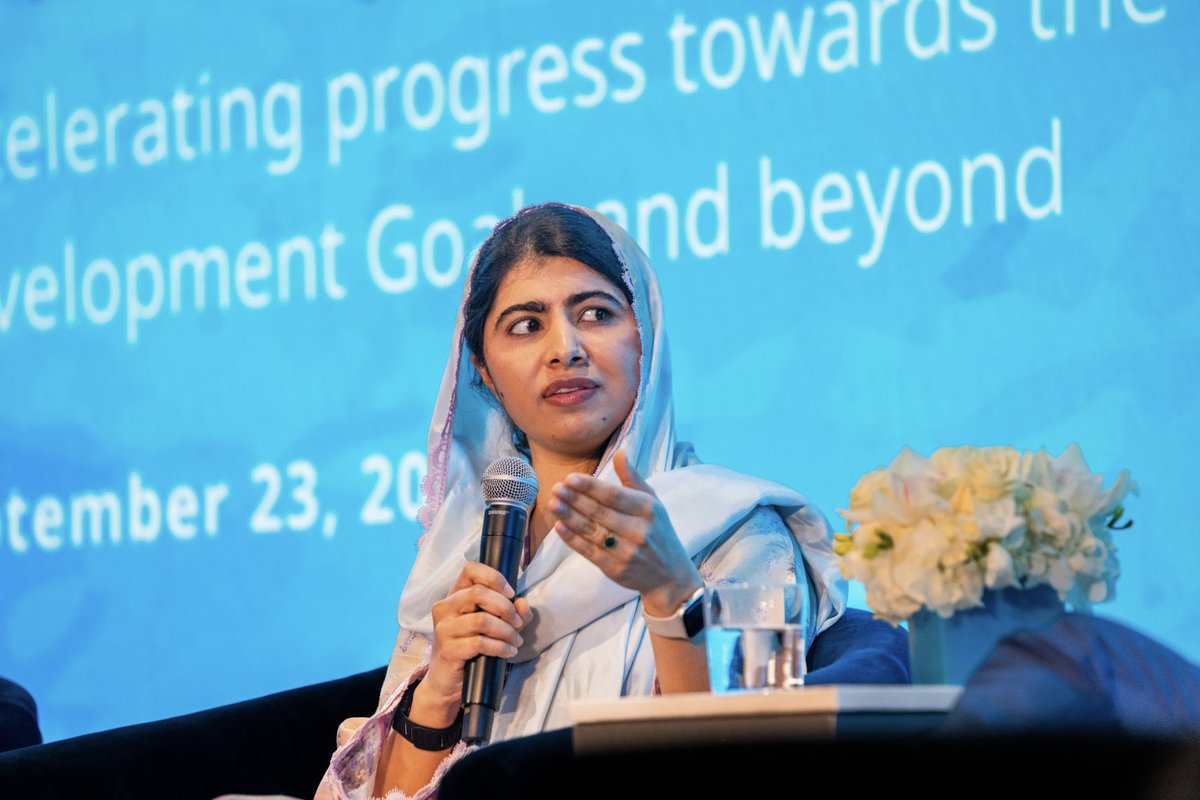MalalaFund's tweet photo. "We need more girl activists. We need to give them the platforms, the tools, the support. We also need to trust in their leadership. We need to fund their work... and allow them to create the world they see for themselves." — @Malala https://t.co/Lsi28NWAgi