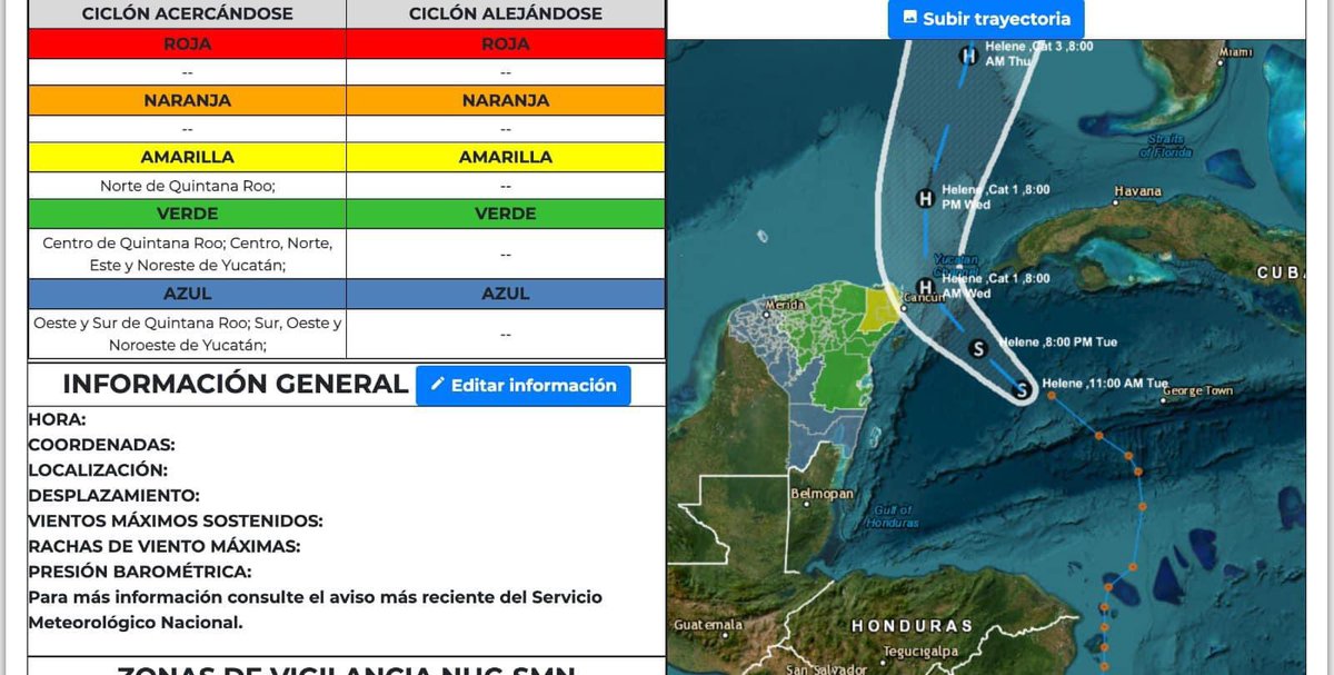 Coordinación Estatal de Protección Civil QRoo tweet media
