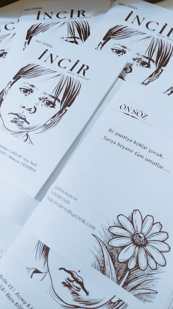 İncir'in yeni sayısında çocuklarımızın sesi olmak için buluştuk.❤️‍🩹