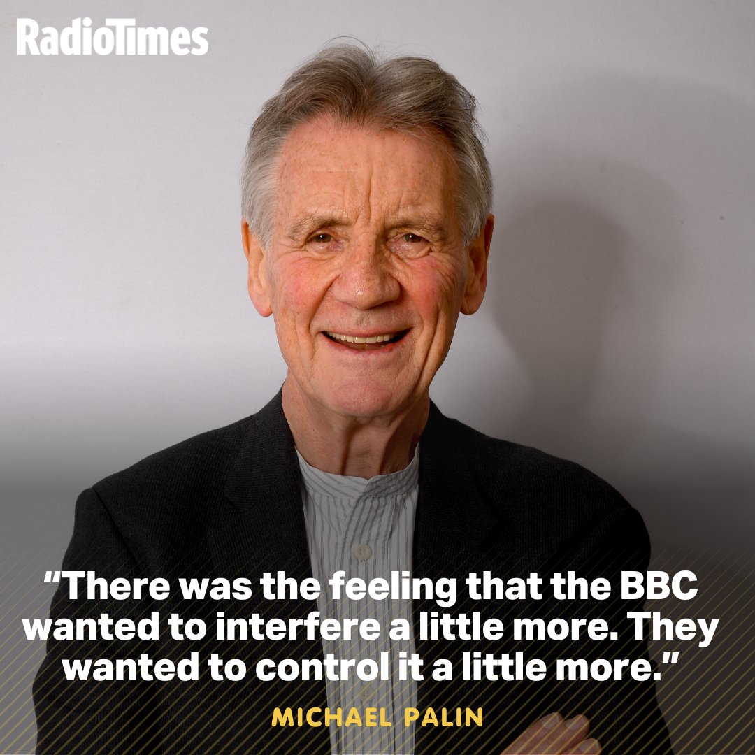RadioTimes's tweet image. In honour of his newly published volume of diaries There and Back, Sir #MichaelPalin reflects on why he parted from the BBC, the death of his wife Helen, and how, at 81, he intends to keep travelling the world - all in this week&apos;s issue of Radio Times.
