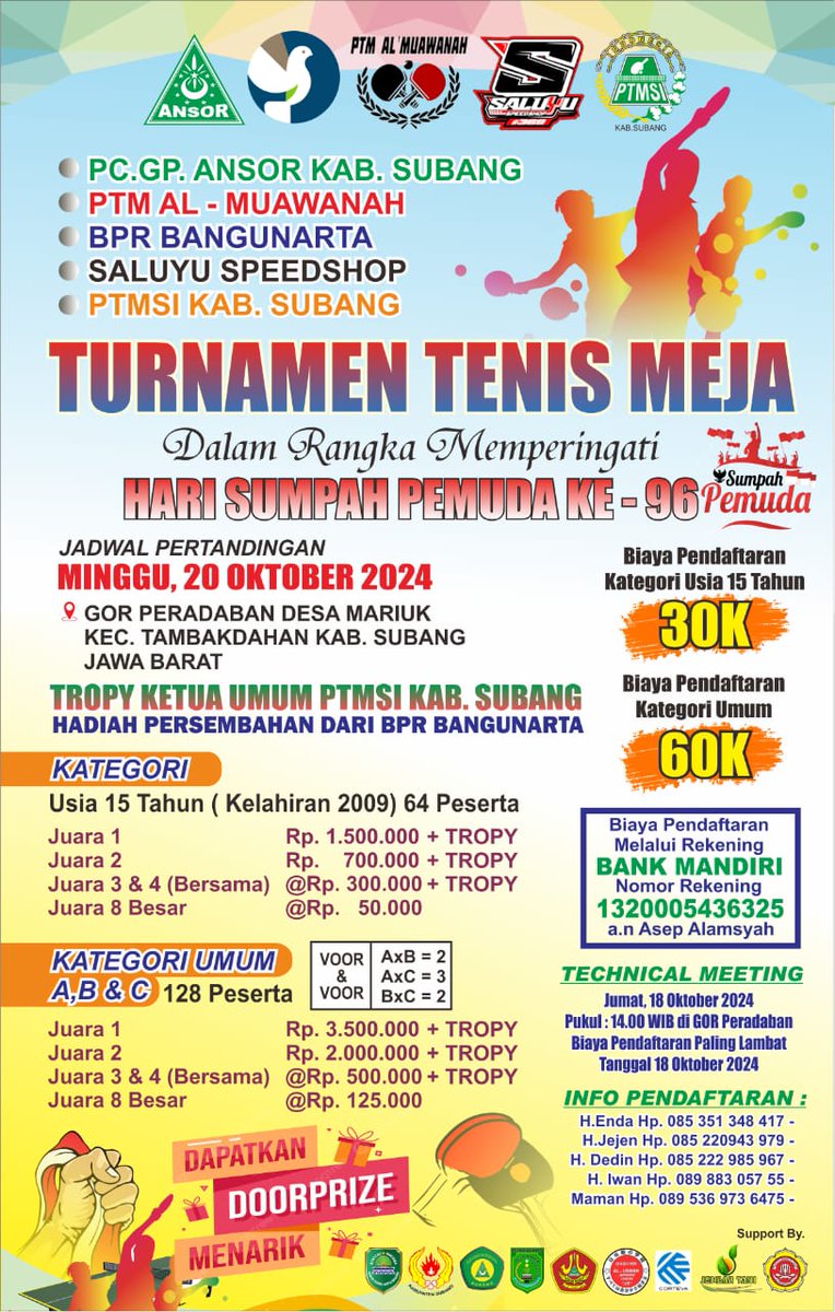 Asep_Subang79's tweet photo. Ayo bertanding dan bersilaturahmi https://t.co/4lVgOVTc8Q