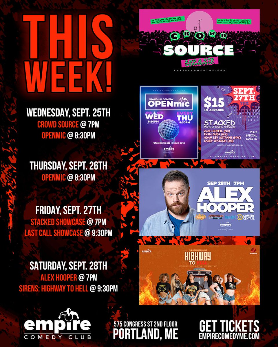 Empire Comedy Club tweet media