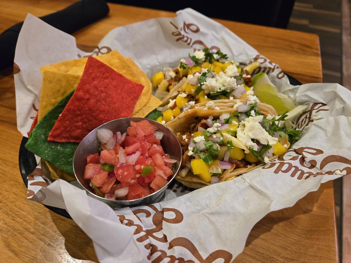 💚🐾Homecoming Week is HERE!🐾💚

Latitude 39 Chef’s Tuesday Special
🍴Pork Tacos Pastor🍴

Open till 2pm for lunch!

Located on the ground floor of Baker University. All Culinary Venues CASHLESS.

#athensohio #ohioeats #ohiofood #thrive