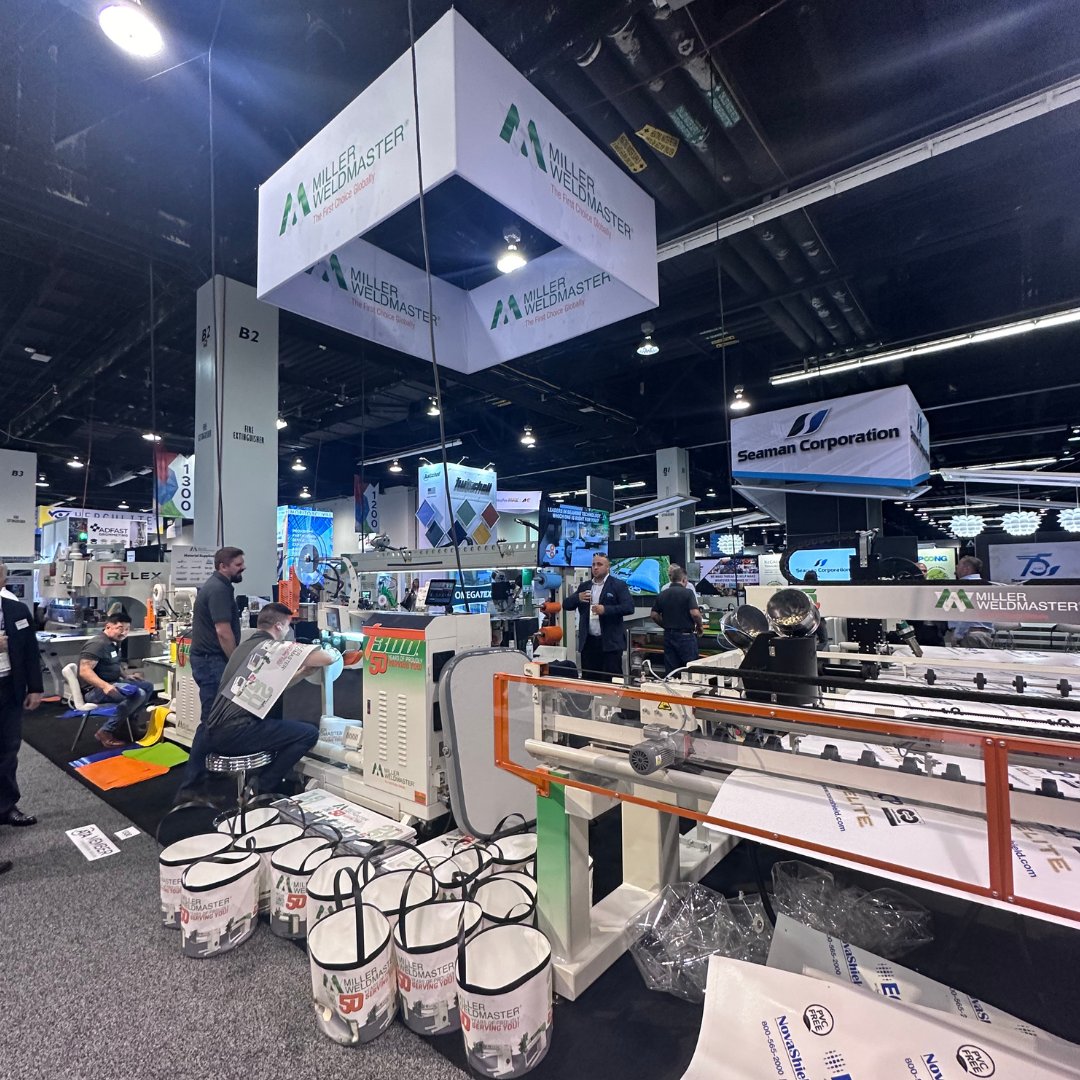 weldmaster's tweet photo. And we're off and running on Day 1 of the Advanced Textiles Expo 2024! Swing by Booth #1300 to check out our brand-new HG50 and explore all our cutting-edge industrial fabric welding solutions. We can't wait to connect with you!
#ata #advancedtextilesexpo https://t.co/9AzNcxfaYk