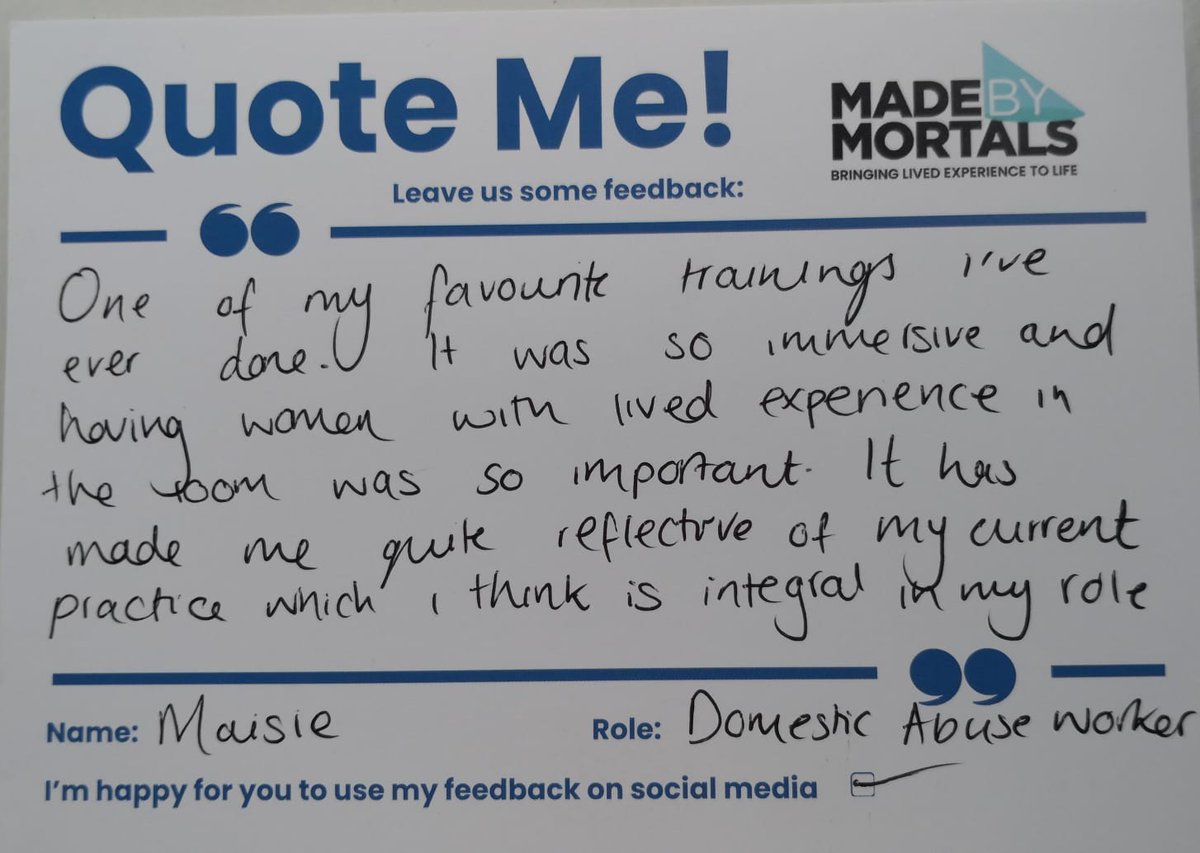 We had an amazing morning at Pankhurst Trust launching our Sadiqa's Story Training Package w/ Women’s Aid staff and the incredible women who helped create it.🌟

There’s still time to sign up for the training package. Sign Up Here: i.mtr.cool/tyfzvdggyi

#VAWG #HonourBasedAbuse