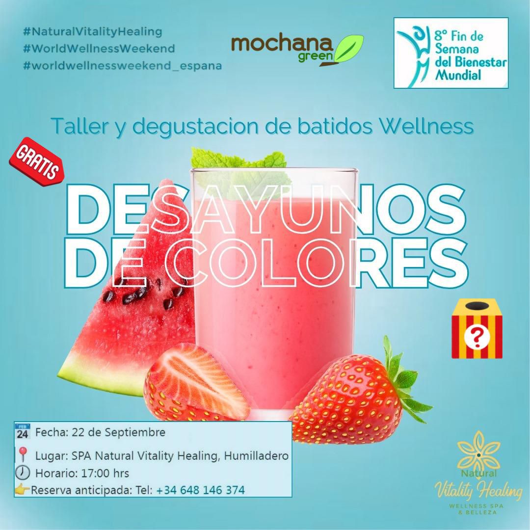 mochanagreen's tweet photo. Colaborando con Natural Vitality Healing en su programa de Desayunos de Colores. https://t.co/Q4tw0J87SK