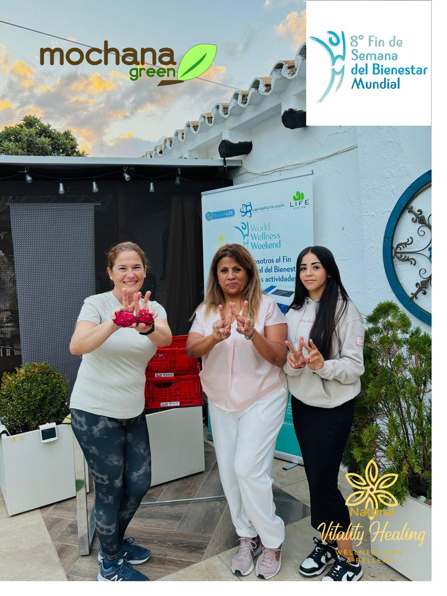 mochanagreen's tweet photo. Colaborando con Natural Vitality Healing en su programa de Desayunos de Colores. https://t.co/Q4tw0J87SK