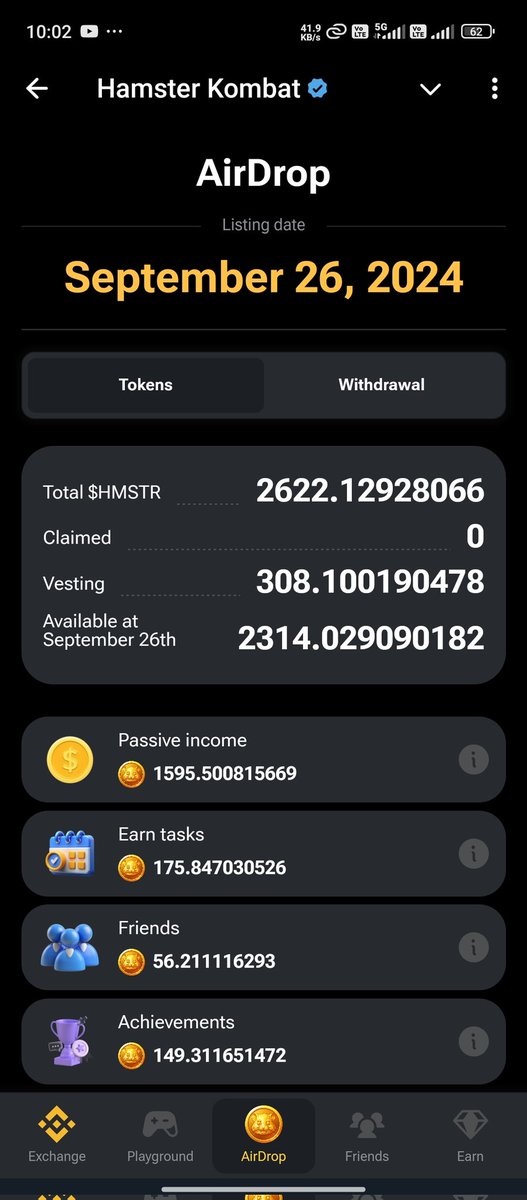 insnger's tweet photo. Gearing to WIN from 1L INR worth $HMSTR token on CoinDCX!

 @CoinDCX #HamsterKombatOnCoinDCX 
#HamsterKombat https://t.co/tjKiDwrDod