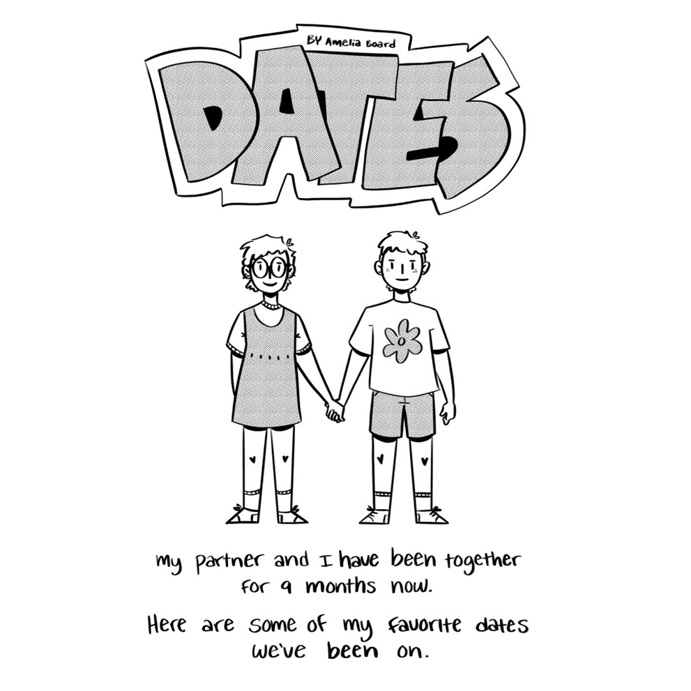 PatchworkZine's tweet photo. Here are some snapshots from our new issue: @bored_amelia does it again with a heartfelt autobio comic.

Experience the full comic in our new issue! Link in bio.

#comics #comiczine #patchworkzine #sequentialart #dates #scadseqa https://t.co/cYLF2Kz9Dx