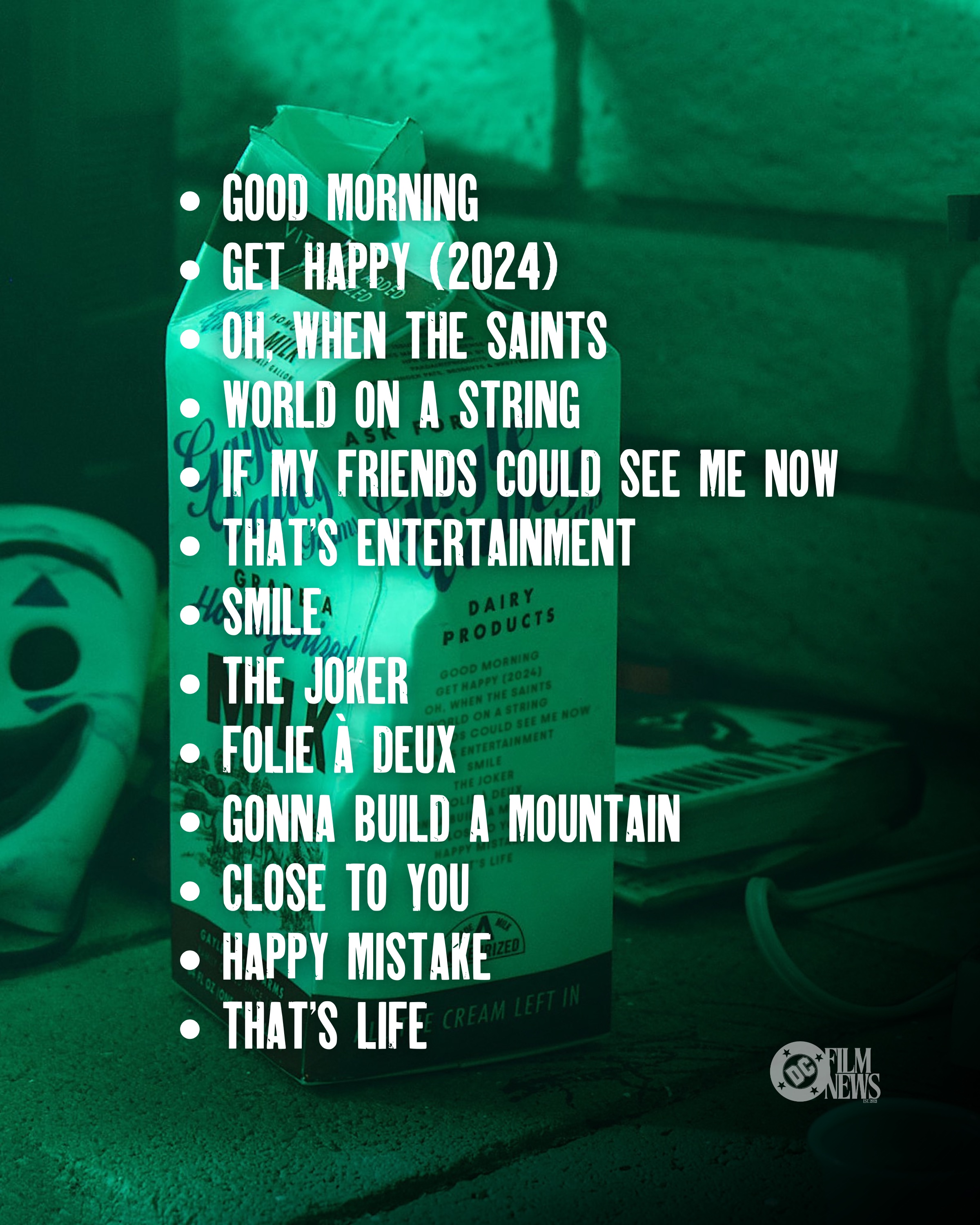 Toàn bộ tracklist của album Harlequin.