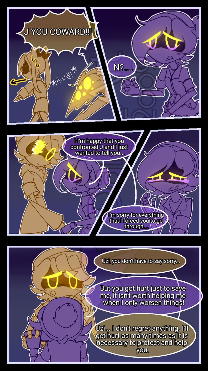 Dani_Art2009's tweet photo. I'm tired of you (5,6,7/8+Bonus)
#murderdrones #SerialDesginationJ #UziDooman #SerialDestinationN #cyn
[For tomorrow the last missing ones because I wanted to put the last part and the bonus together <3]
(créditos a @CardigasoBTRR por la traducción al inglés) https://t.co/AfeCtKdtUj