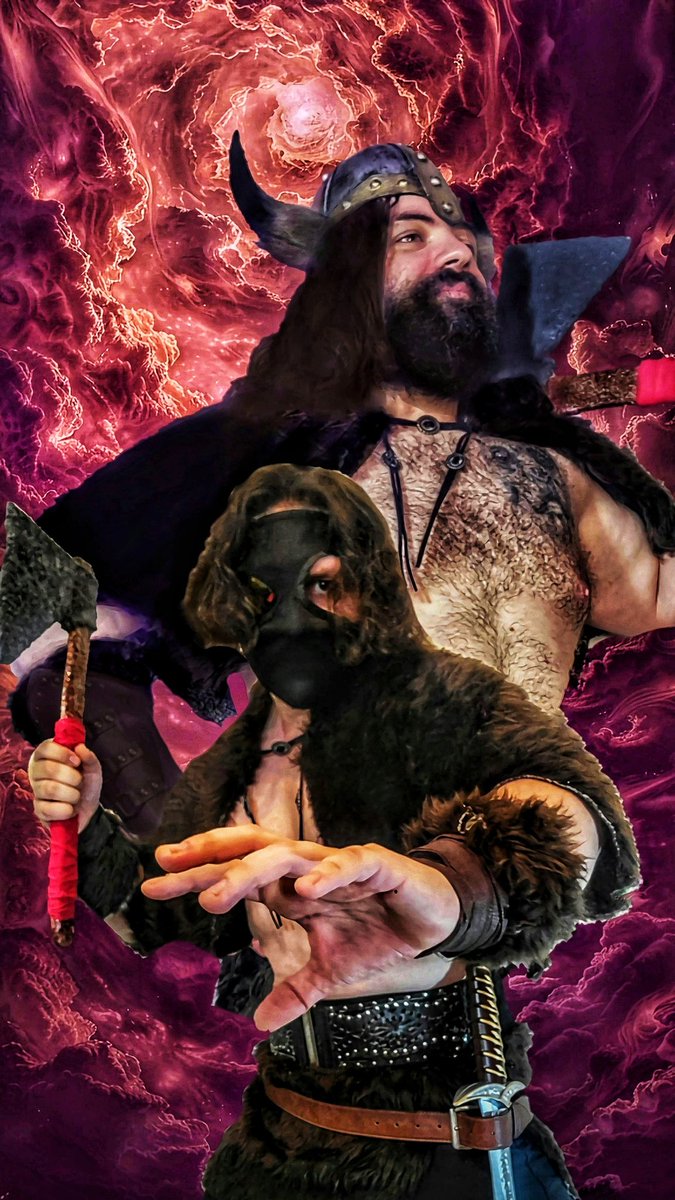 No existe descanso eterno.En el Valhalla,tras mil batallas y mil hazañas,bajo cielos de auroras extrañas. Alza TU cuerno y truena,
“¡Aún lucharemos, aunque muertos ya!¡En el Valhalla, nunca se deja de pelear!”
#gaigo #amigao #cosplay