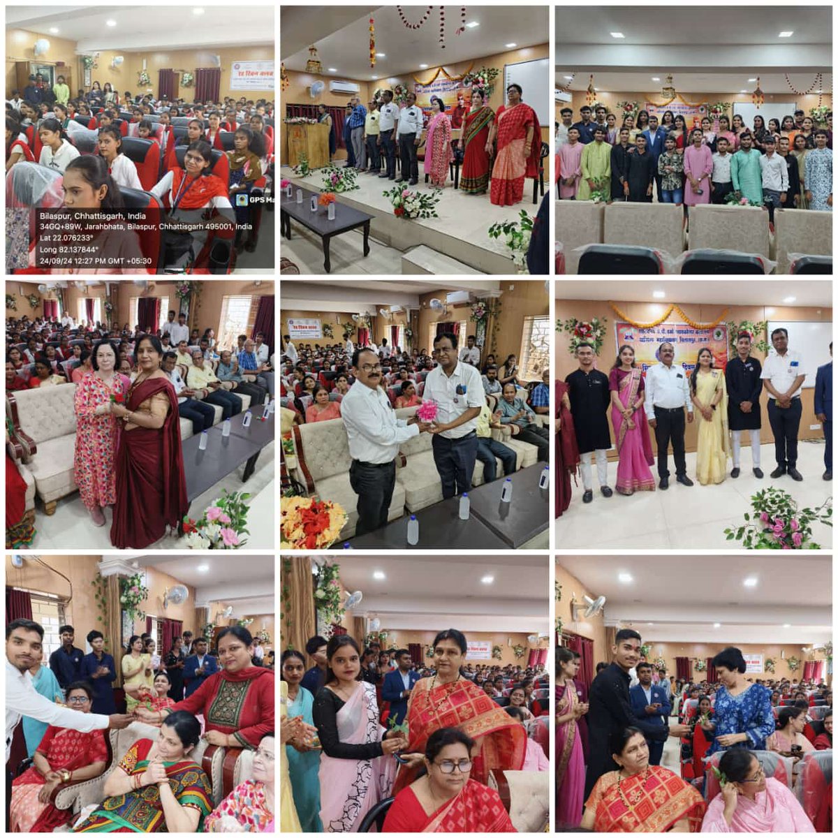 JPverma_collage's tweet photo. राष्ट्रीय सेवा योजना की 55वी स्थापना दिवस आज 24 SEP 2024 को @JPverma_collage में  बहुत ही उत्साह और उमंग के साथ मनाया गया । सेवा के यप्रति विद्यार्थियों में नई ऊर्जा का संचार हुआ ।
@_NSSIndia @NSSRDBhopal  @manojsinha812 @YASMinistry @ashokshrotinss @mybharatgov @YASMinistry https://t.co/DK6qONmoOy