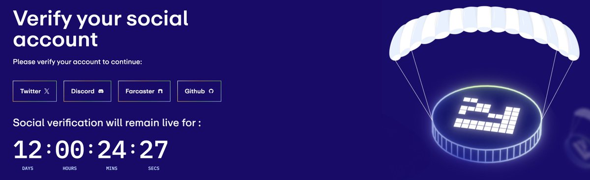 @所有人
万刀大毛>10000美金💲空投登记查询：verify.eigenfoundation.org

倒计时12天，机不可失。

符合资格：You are eligible for community Stakedrop!

不符合资格：We are sorry!
Your account is not a part of the community Stakedrop.

#Eigen