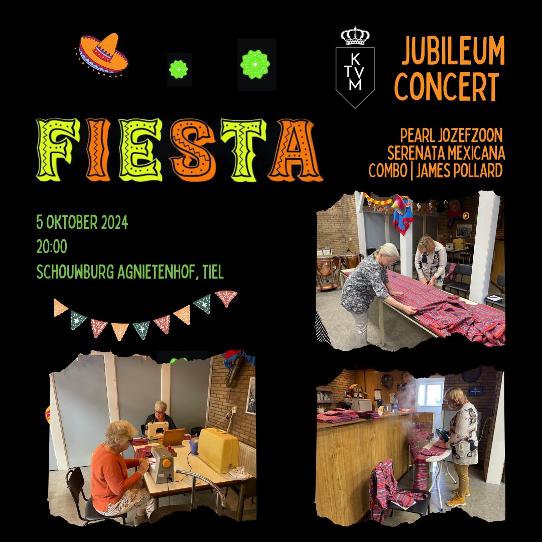 Naaimachines en een strijkplank n ons gebouw?? NTO-ers zijn druk bezig met de aankleding van muzikanten tijdens het concert op 5 oktober. Wat er precies gebeurt verklappen we nog niet, iedereen is van harte welkom bij ons jubileumconcert.

Kaarten:
agnietenhof.nl/agenda/jubileu…