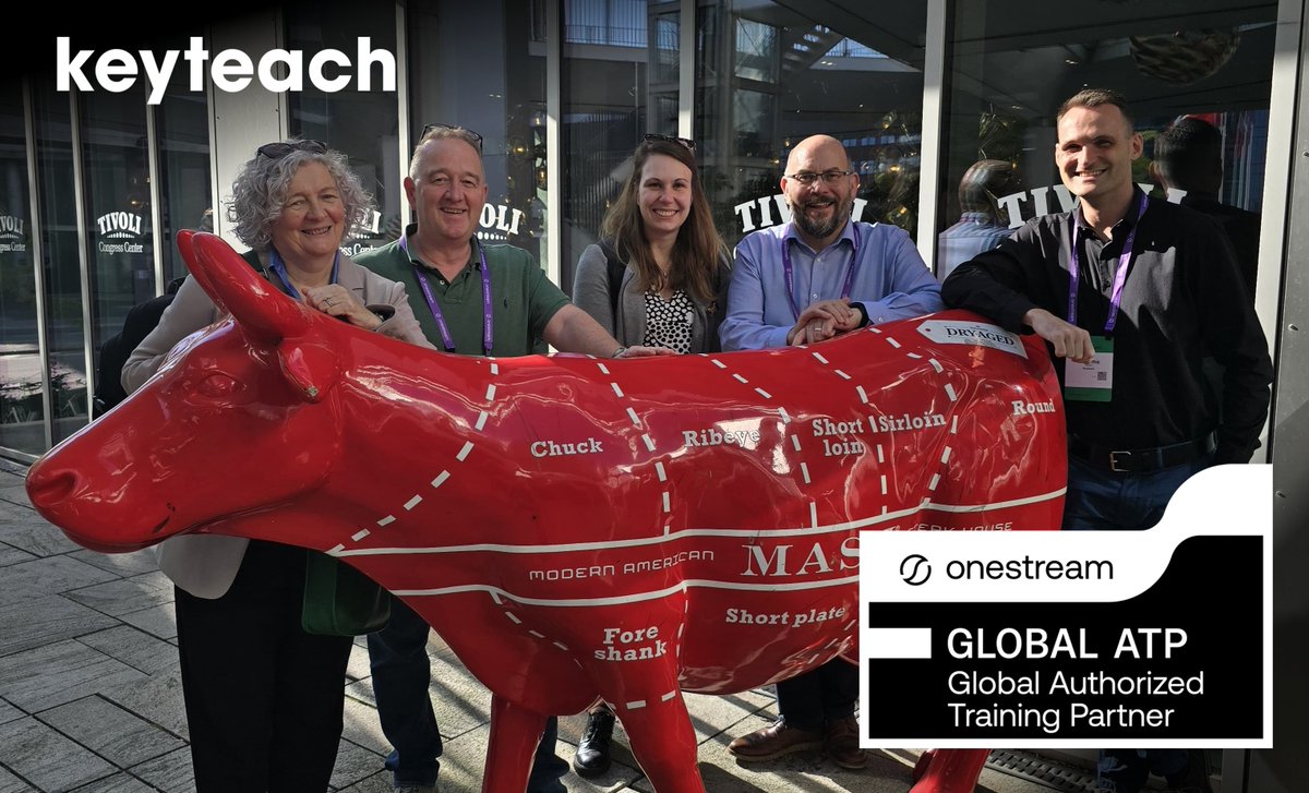 keyteach's tweet photo. The Keyteach team had a fantastic time last week at @OneStream_Soft EMEA Splash event in Copenhagen!  Thanks also to the OneStream Global Education Services Team for making us so welcome!
#onestream #onestreamtraining #onestreamsplashemea #cpm #epm #futureoffinance https://t.co/1HMr3WI4gG