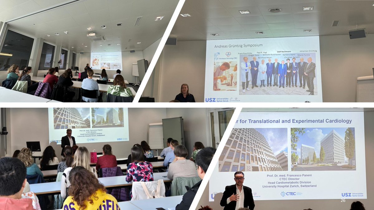CTEC - Zurich University Heart Center (@ctecresearch) on Twitter photo We were delighted to have <a href="/BarbaraStahli/">Barbara Stähli</a>'s and #RahelKesterke's team at the #CTEC center today. It was such a productive and interactive exchange giving us the chance to explore exciting new project opportunities and further collaborations.🚀🌟<a href="/FrancescoPaneni/">Francesco Paneni</a> #FrankRuschitzka We were delighted to have <a href="/BarbaraStahli/">Barbara Stähli</a>'s and #RahelKesterke's team at the #CTEC center today. It was such a productive and interactive exchange giving us the chance to explore exciting new project opportunities and further collaborations.🚀🌟<a href="/FrancescoPaneni/">Francesco Paneni</a> #FrankRuschitzka