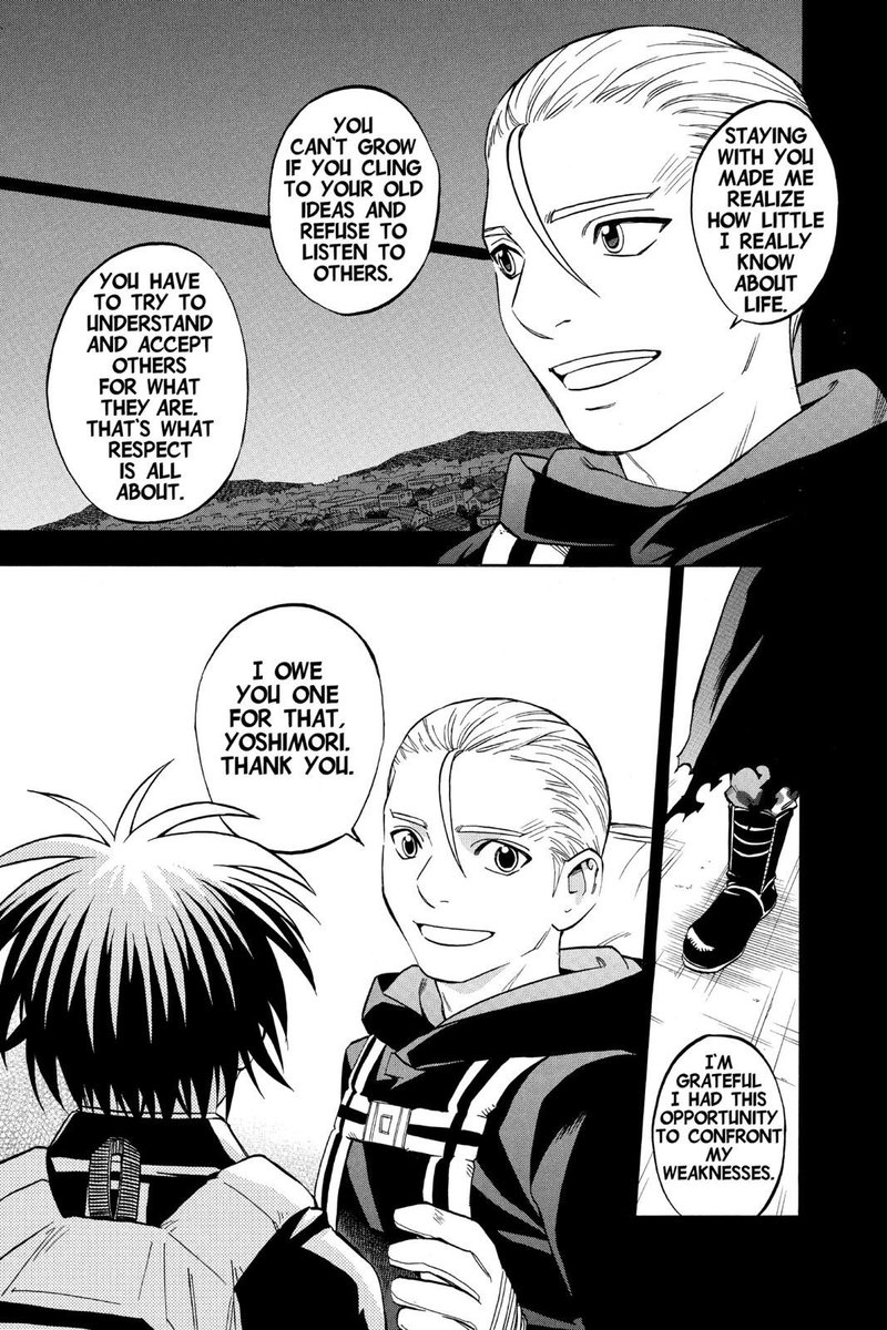 6lim6atan's tweet image. 3 chapters in and this nigga has already moved me #premiumshonen #slimcore #realexorcists