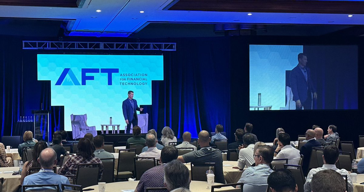 SamKilmer's tweet photo. @DanWHolt at @AFTWeb on changing by being challenged, working with leaders instead of delegating, the power of #camaraderie…..how important @tom168shen and @wadearnold have been to him #gratitude #AFTFallSummit 🤝 https://t.co/mgwBa3YwFk