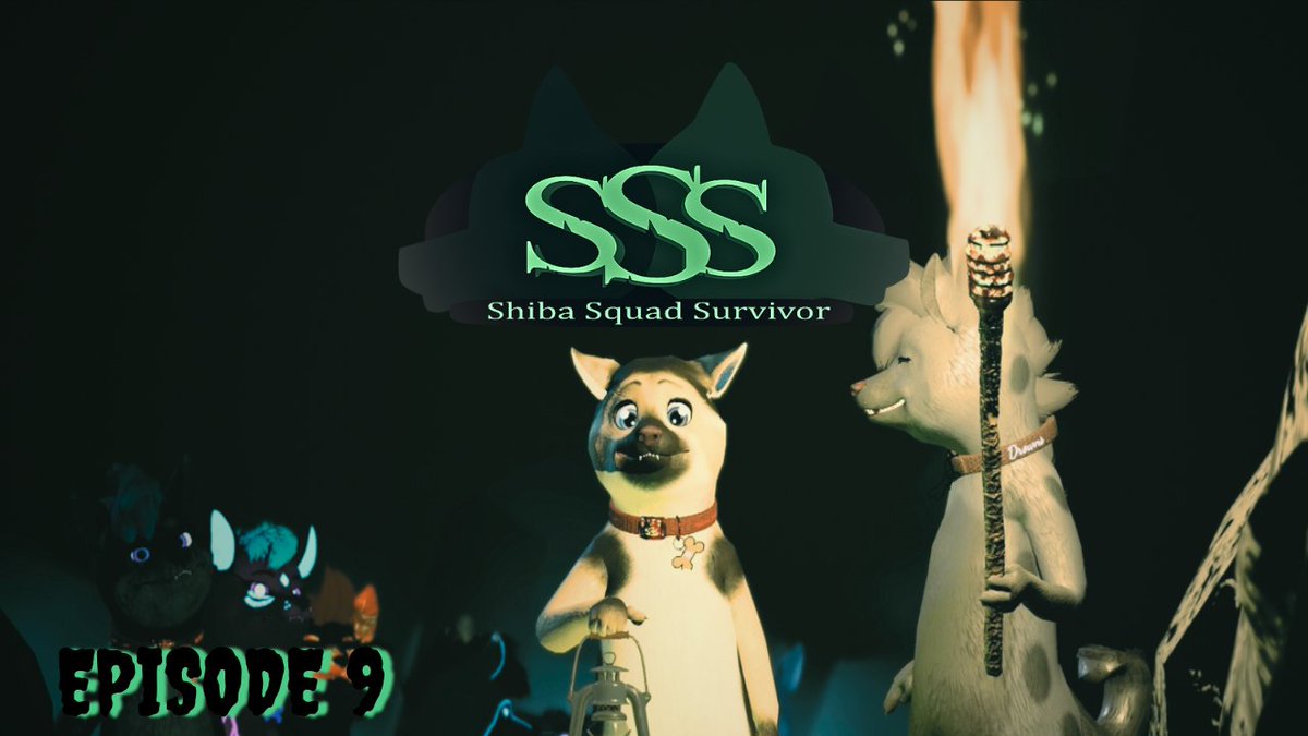 realDrowns's tweet image. "Shiba Squad Survivor - Episode 9" Thumbnail Reveal! #Vrfilm #VRChat #HalloweenSpecial #shibasquadsurvivor