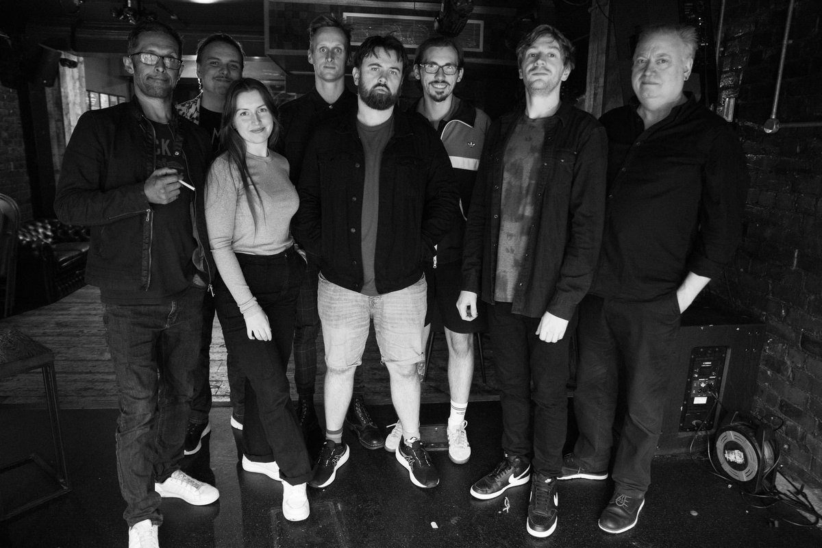 JoshChadwickAct's tweet photo. 2 weeks until we hit the road and open with our first show for the 2024 tour of “New Dawn Fades”! Tickets have nearly sold out so don’t miss out! This “Chameleon of the night” is ready to go again🎭🎶💙 #Theatre #JoyDivision #Manchester 
📸 Hels Millington
https://t.co/sapw0nAzKC https://t.co/VgwlzkPHZr