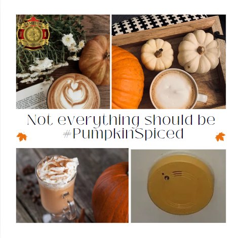Fall is here and so is Pumpkin Spice Latte season. Like them or not, one thing's for sure... your smoke/CO alarm should not look like a PSL.

<a href="/LambtonShoresFD/">LambtonShoresFire</a> reminds everyone that if your alarm is starting to yellow, it's likely more than 10 years old. If so, change them out.