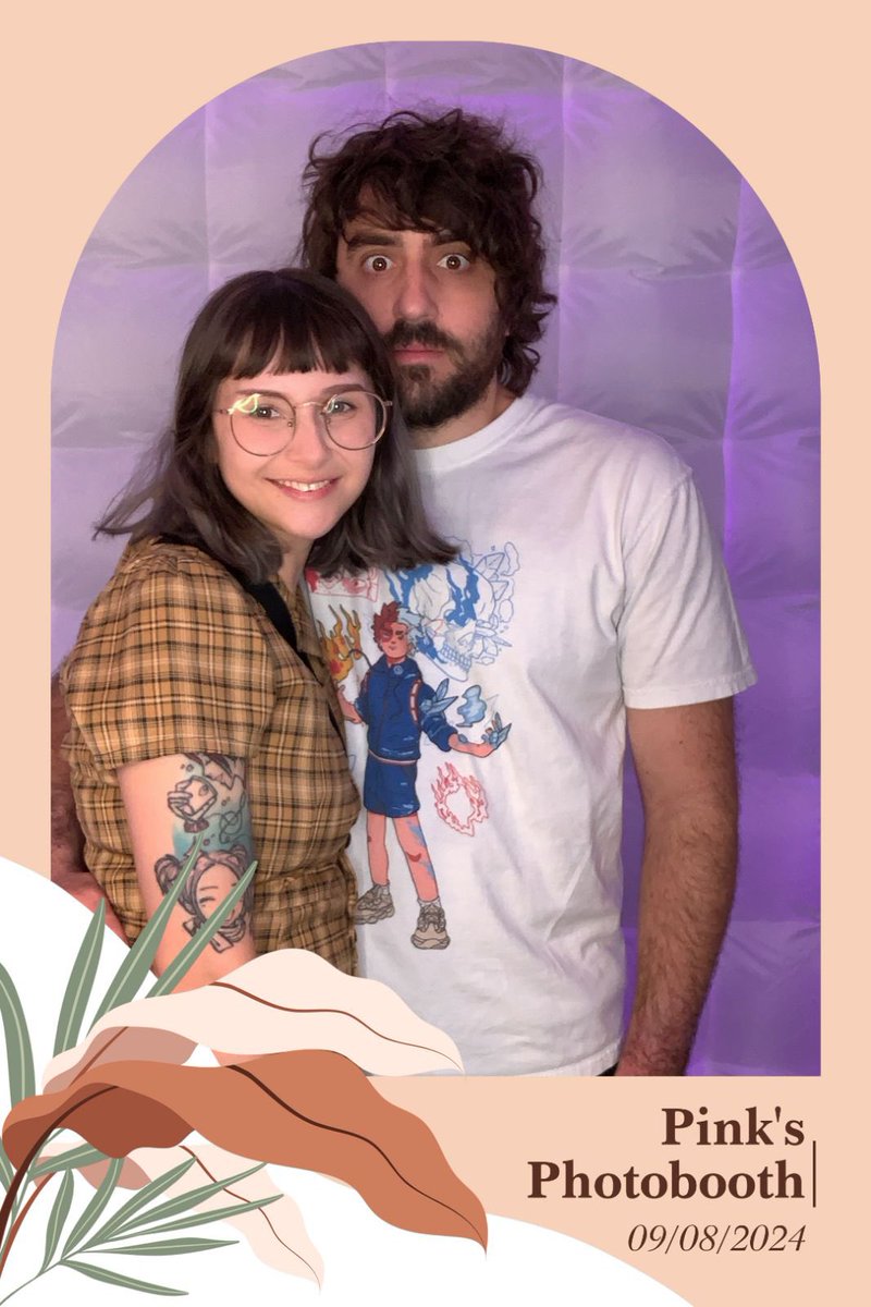 Unedited photo of me and my fiancé…