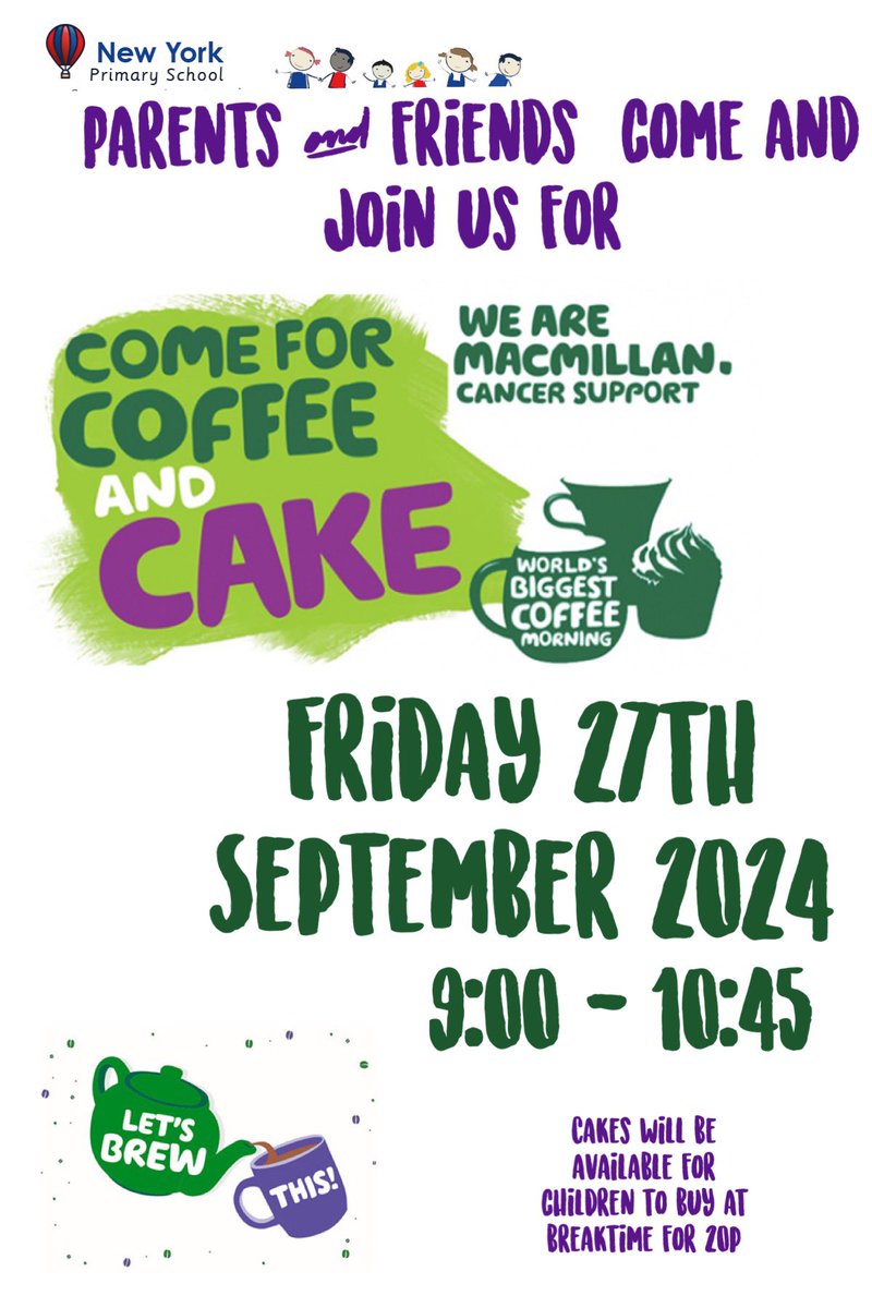 Who is coming to join us on Friday?