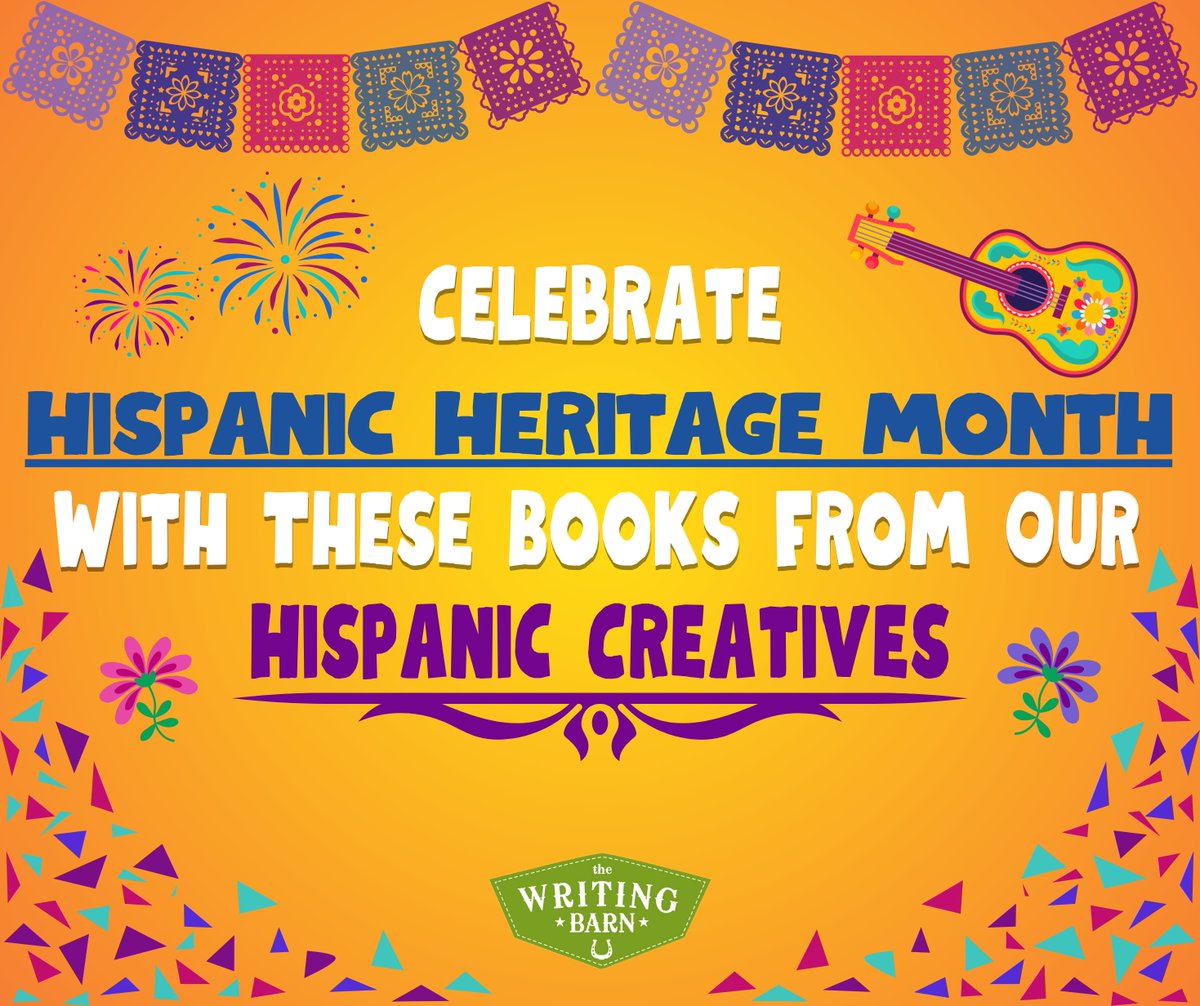 Hispanic Heritage Month is almost over!✨

Celebrate the last few days with these book recs by our Hispanic creatives, written by our WB intern Ciera De Los Santos!

Check it out: thewritingbarn.com/celebrate-hisp…