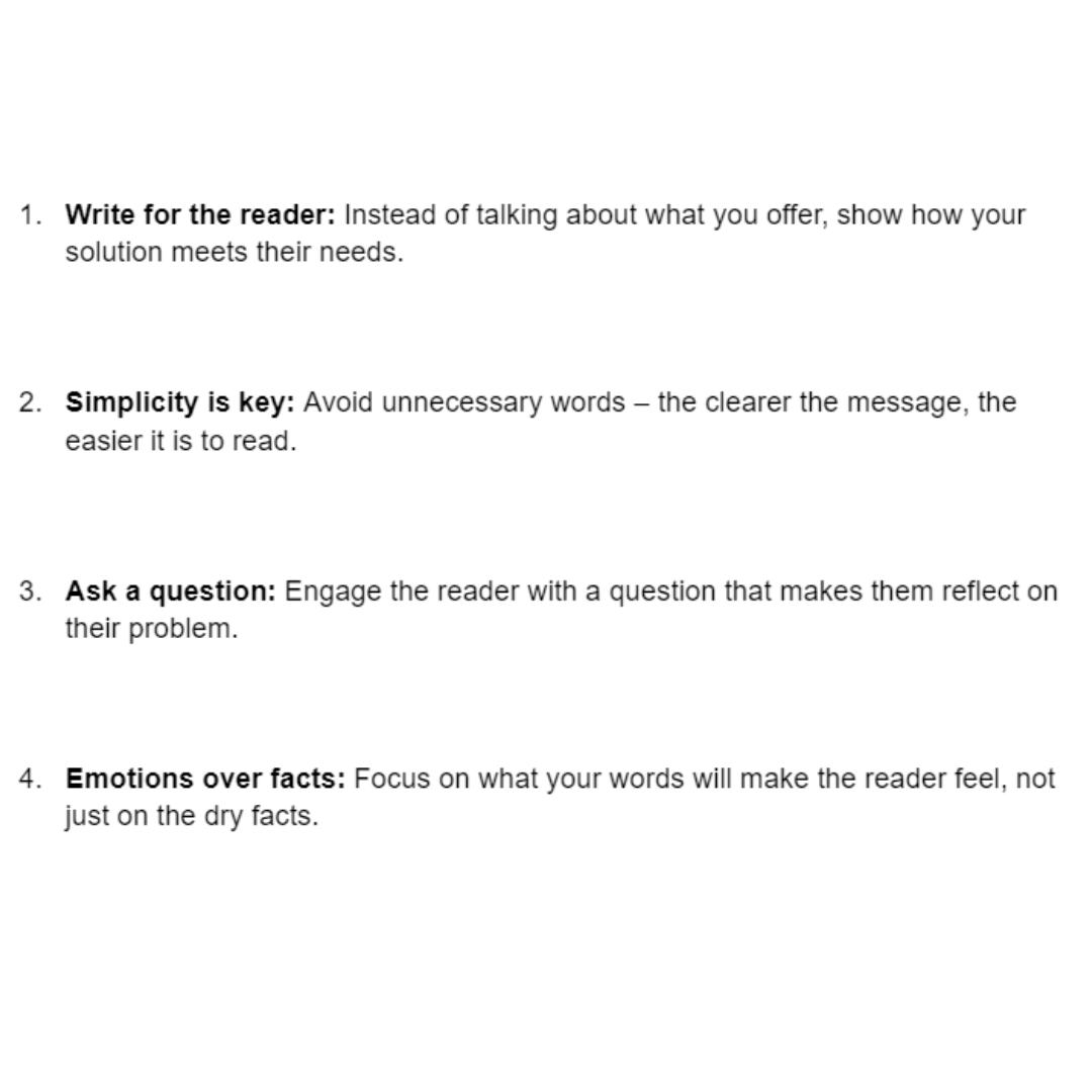 Jcob_writting's tweet photo. Effective email copy? Focus on the reader, not yourself! 🧠#Marketing #EmailMarketing #Writting #Copywritting #SalesTips https://t.co/jcfPwzU9VJ